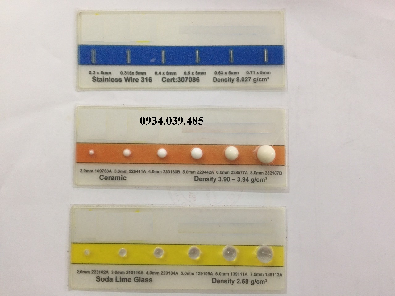 MẪU THỬ MÁY XRAY (XRAY TEST CARD) Máy Dò